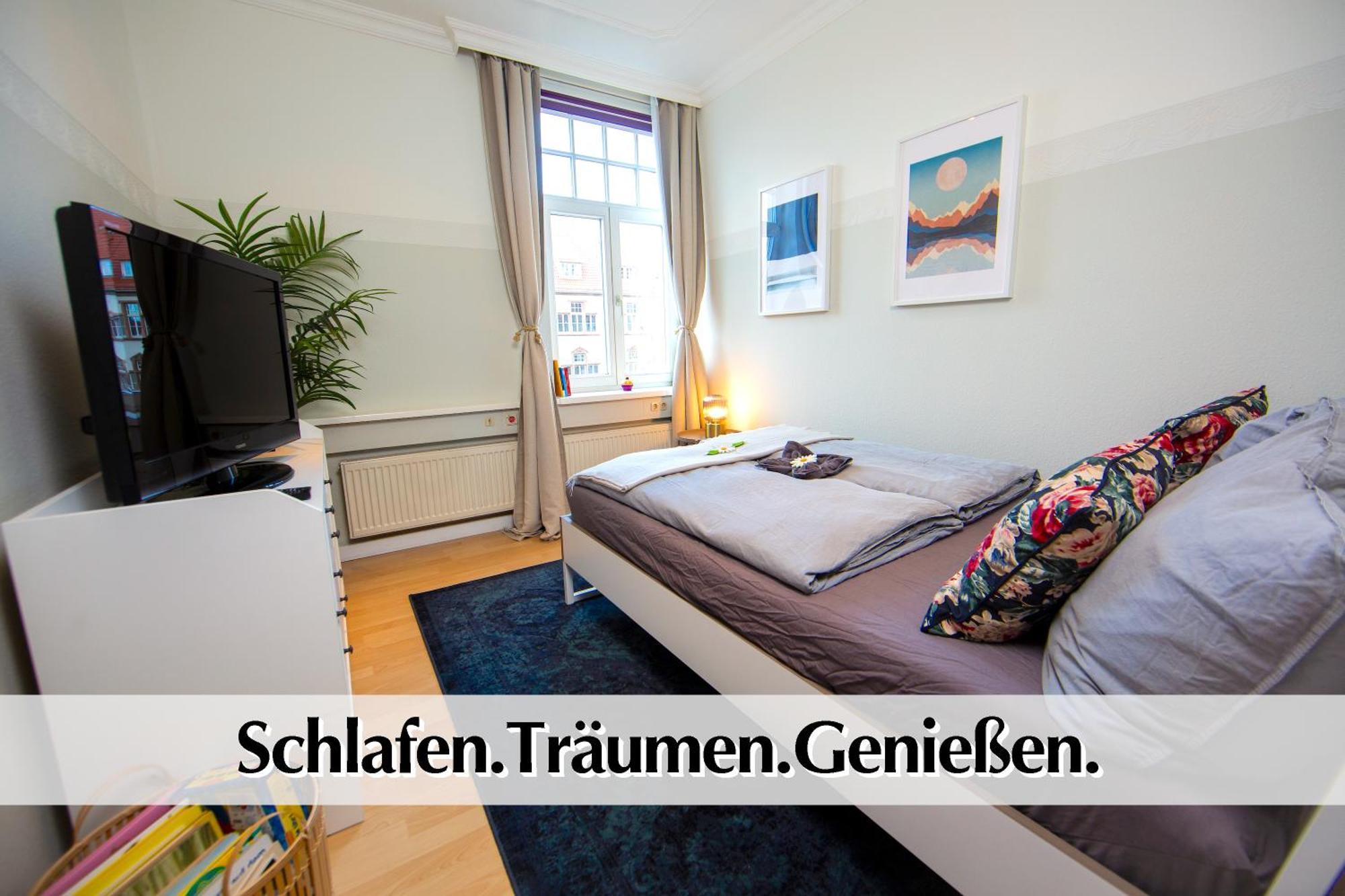 12 Fewos Im Jugendstilhaus Mit Aufzug, Terrasse, Kingsize-Bett, Smart-Tv, Etc Erfurt Rum bild
