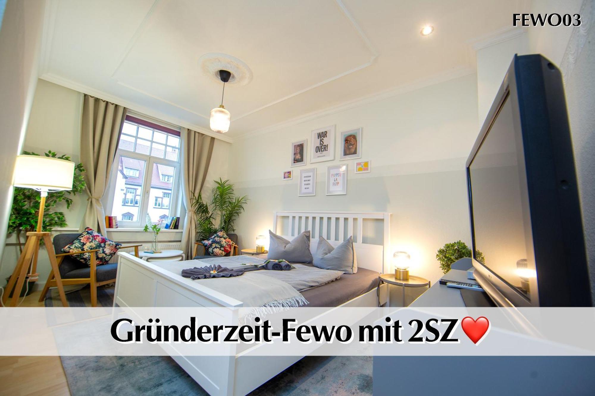 12 Fewos Im Jugendstilhaus Mit Aufzug, Terrasse, Kingsize-Bett, Smart-Tv, Etc Erfurt Exteriör bild
