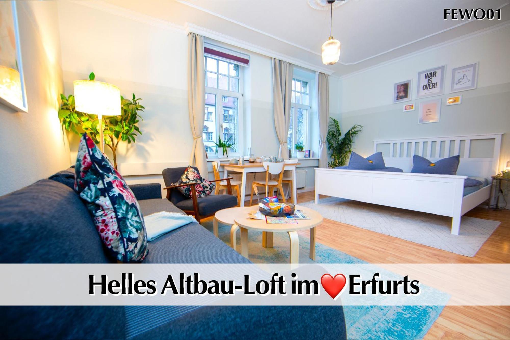 12 Fewos Im Jugendstilhaus Mit Aufzug, Terrasse, Kingsize-Bett, Smart-Tv, Etc Erfurt Exteriör bild